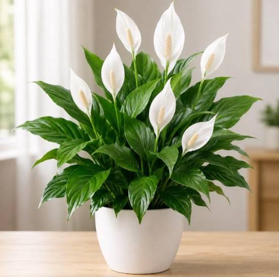 Picture of Spathiphyllum , Peace lilly -hybrid -